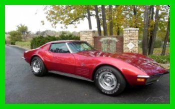 71 chevrolet corvette sting ray low miles great car excellent condition