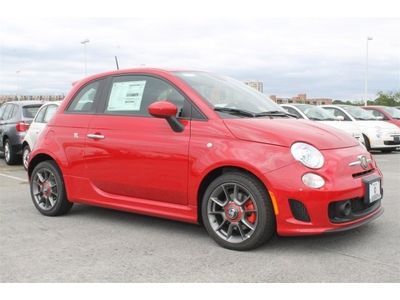 Abarth new, red, manual