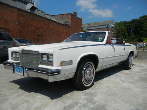 1984 cadillac eldorado biarritz convertible