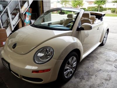 2008 volkswagen bettle s convertible auto all options $7999 start price no resv