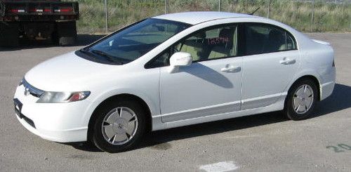 2008 honda civic hybrid sedan 4-door 1.3l (126979)