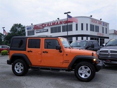 4x4 suv manual orange low miles one owner cruise air warranty 4wd  certified