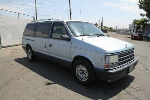 1990 plymouth grand voyager le minivan automatic 6 cylinder no reserve