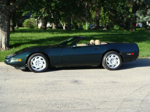 1992 chevy corvette convertible 50,000 actual miles v8 ****no reserve****