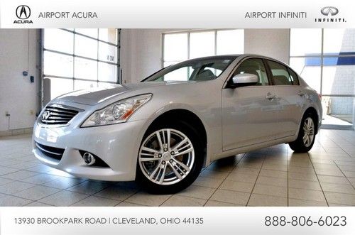 1owner carfax awd silver on blk low miles lthr htd seats moonroof premium pkg