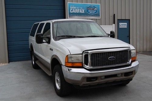 2001 ford excursion limited 4wd 7.3l turbo diesel wvo kit leather 3rd row tow 01