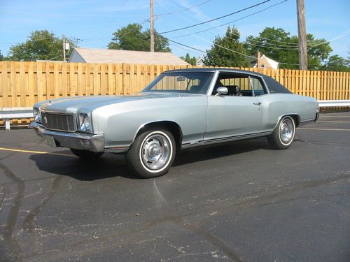 1971 monte carlo ss454 ls-5 w/turbo 400,12bolt 331posi. one of 1919 built.