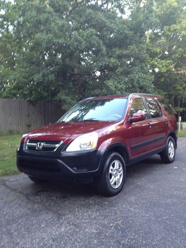 2002 honda cr-v ex sport utility 4-door 2.4l