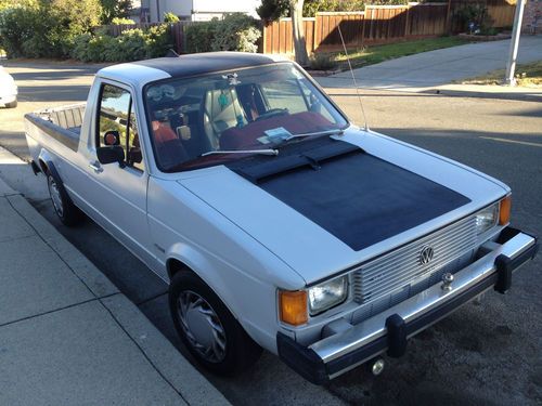 1982 caddy vw rabbit pick up diesel 1.6