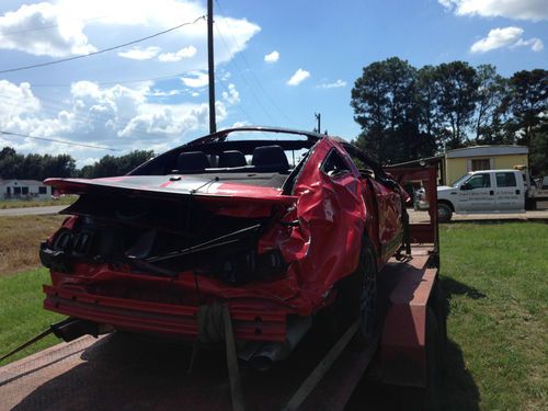 2013 mustang shelby gt500 : wrecked, salvaged, engine, drive train, rear end