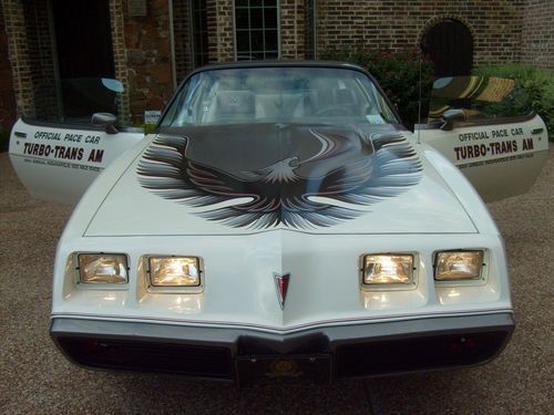 1980 trans am pace car, excellent,all original, 23,880 miles, classic survivor!!