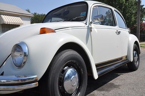 1973 volkswagen standard beetle special "baja" edition with ac,  50,000 miles