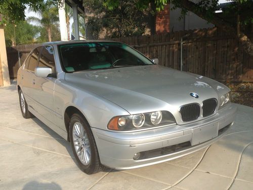2002 bmw 530i base sedan 4-door 3.0l - great condition, clean title, no accident