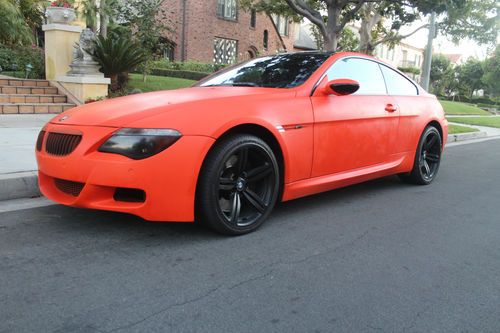 2007 bmw m6 base coupe 2-door 5.0l custom fully loaded
