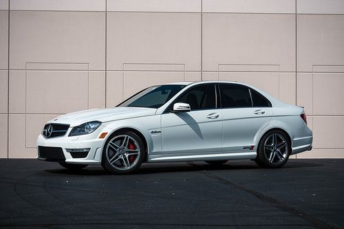 2012 mercedes-benz c63 amg with ams alpha c package. sedan 4-door 6.3l