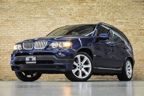 2005 bmw x5 4.8is! navigation! pano roof! nappa leather! heated sts! only 65k mi