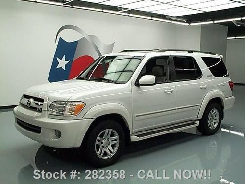 2006 toyota sequoia limited sunroof nav dvd htd leather texas direct auto