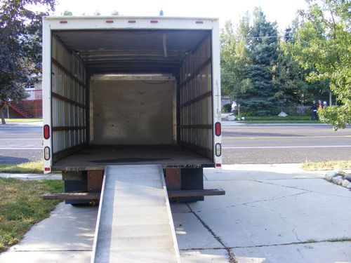 Find used 15' BOX TRUCK w / LOADING RAMP & OVERHEAD ...