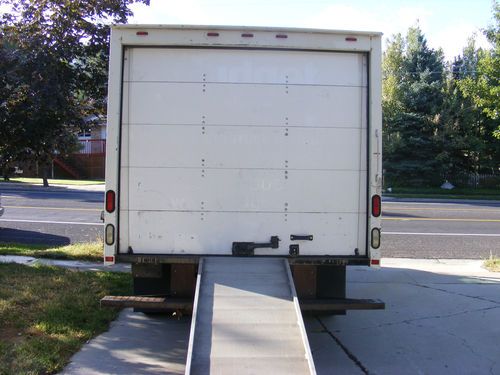 Find used 15' BOX TRUCK w / LOADING RAMP & OVERHEAD ...