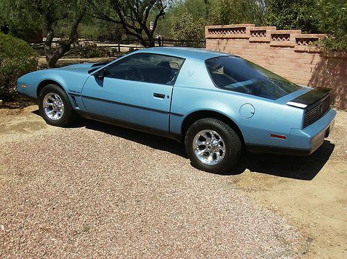 Pontiac trans am special edition formula blue