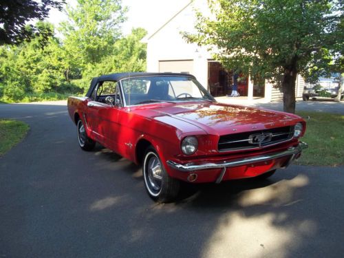 1965 ford mustang convertible ground up restoration of original low mileage car