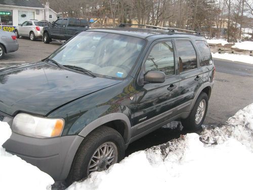 2001 ford escape xlt sport utility 4-door 3.0llimited leather moonroof 4x4 xtras