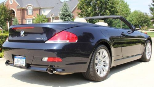 2006 bmw 6 series convertible low mileage loaded 650i