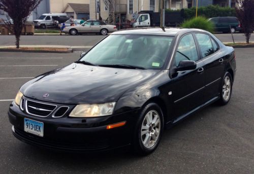 Saab 9-3, 4-cyl, turbo black, excellent-very good condition