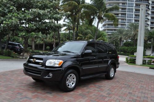2005 toyota sequoia limited,florida suv,1 owner,no rust,htd seats,sunroof,