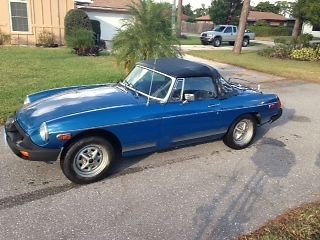 1978 mgb, 87k miles, blue, good condition