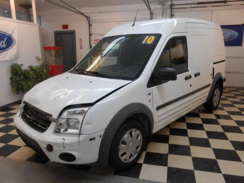 2010 ford transit connect xlt 46k no reserve salvage rebuildable cargo delivery