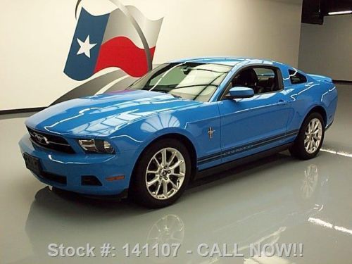 2010 ford mustang premium v6 pano pkg htd leather sync! texas direct auto