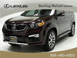 2013 sorento leather 3rd row infinty stereo park assist bluetooth chrome