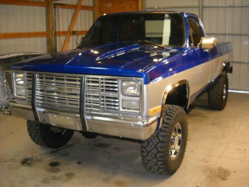Find new LOW RESERVE 1986 CHEVY 3/4 TON PICKUP TRUCK 4X4 ... Find new LOW RESERVE 1986 CHEVY 3/4 TON PICKUP TRUCK 4X4 ...