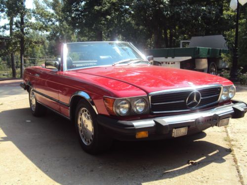 1981 380 sl - cute car! new lower price!  runs and drives great!  convertible