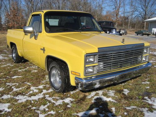 1984 chevrolet c-10 pickup 454 lowered