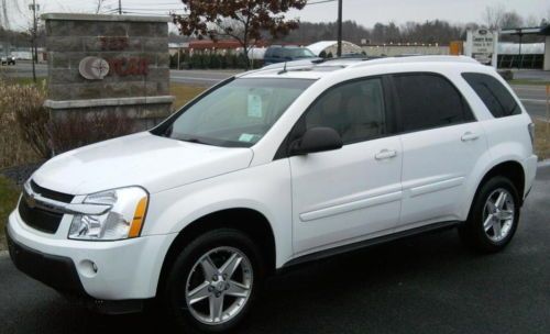 2005 chevy equinox white with beige interior