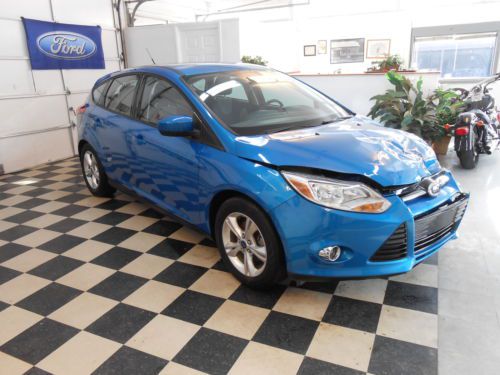 2012 ford focus se 14k no reserve salvage rebuildable good airbags