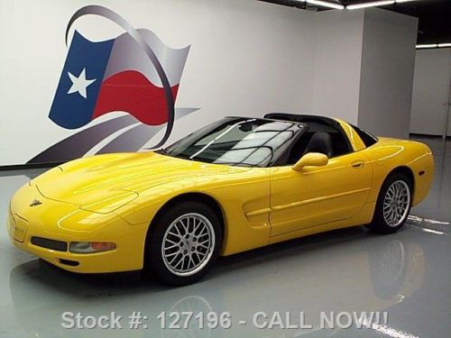 2003 chevy corvette z51 5.7l v8 6-speed leather hud 35k texas direct auto