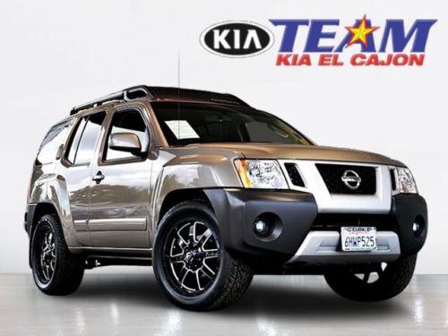 2009 xterra se suv 4l v6 leather moonroof custom grill low miles premium wheels