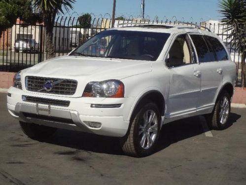 2013 volvo xc90 3.2 premier plus damaged salvage only 7k miles runs cooling good