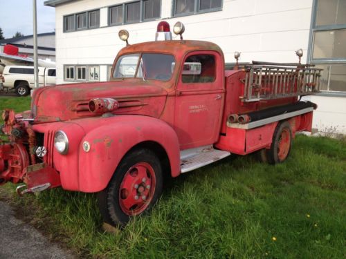 1943 ford fire truck