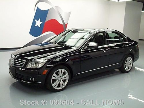 2008 mercedes-benz c300 4matic lux awd sunroof only 58k texas direct auto