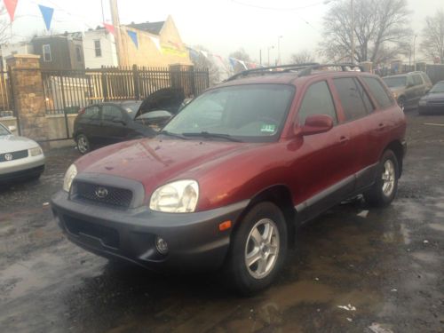 2002 hyundai santa fe awd v6