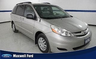 09 toyota sienna 5dr 7-pass van ce fwd automatic one owner