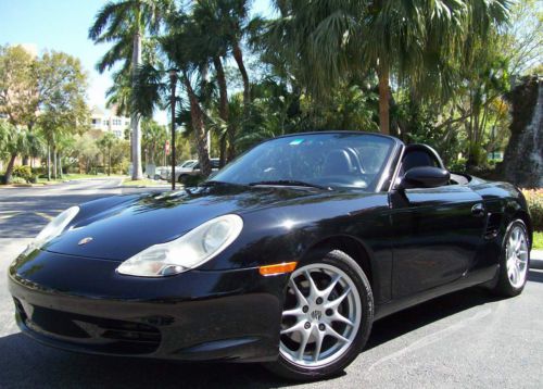 2003 boxster, 2.7l, 5-speed manual, roadster, 95k miles, leather, no reserve.