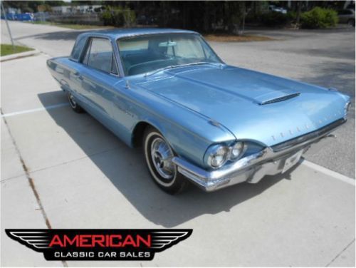 Restored beautiful 64 t bird 2 door hard top coupe 428 a/c show quality in fl