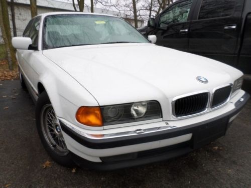 1997 bmw 740il, low reserve, power, leather, cheap, car phone
