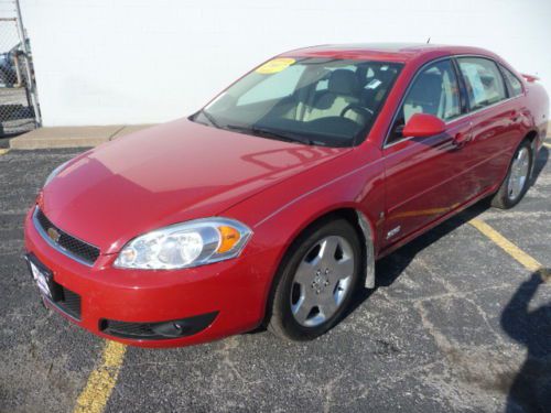 2007 impala ss low reserve fast leather warranty moonroof horsepower comfort