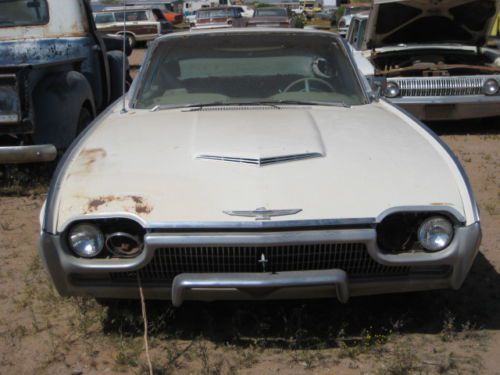 1963 ford thunderbird - az rust-free - needs total restoration - complete!!!